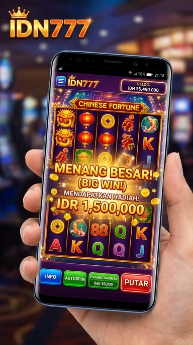Cuplikan layar menu unduhan idn777 untuk perangkat Android